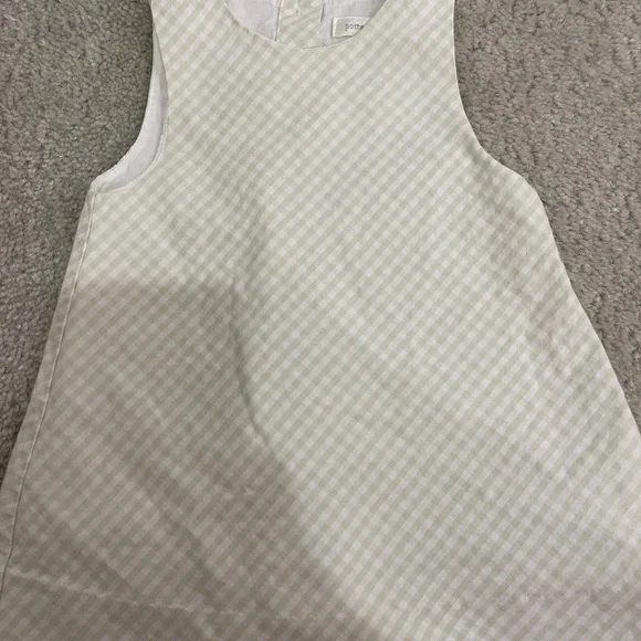 Pottery Barn Kids - Green Gingham Dress - Picture 4 of 8